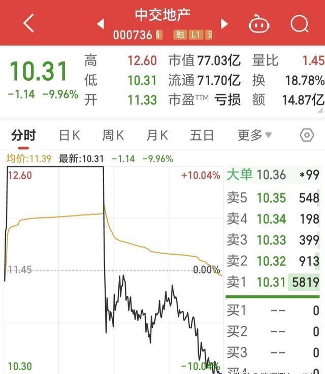 中交地产股票行情深度解析，最新动态，不容错过！