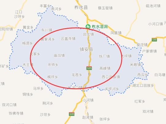 镇安县最新地图揭秘，地理变迁与发展脉络探索